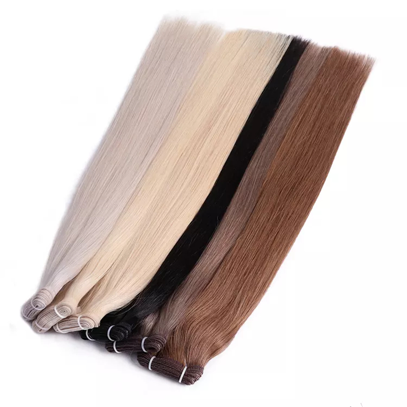 Wholesale Remy Hair Extension Top Quality 12A Grade Flat Weft Extensions